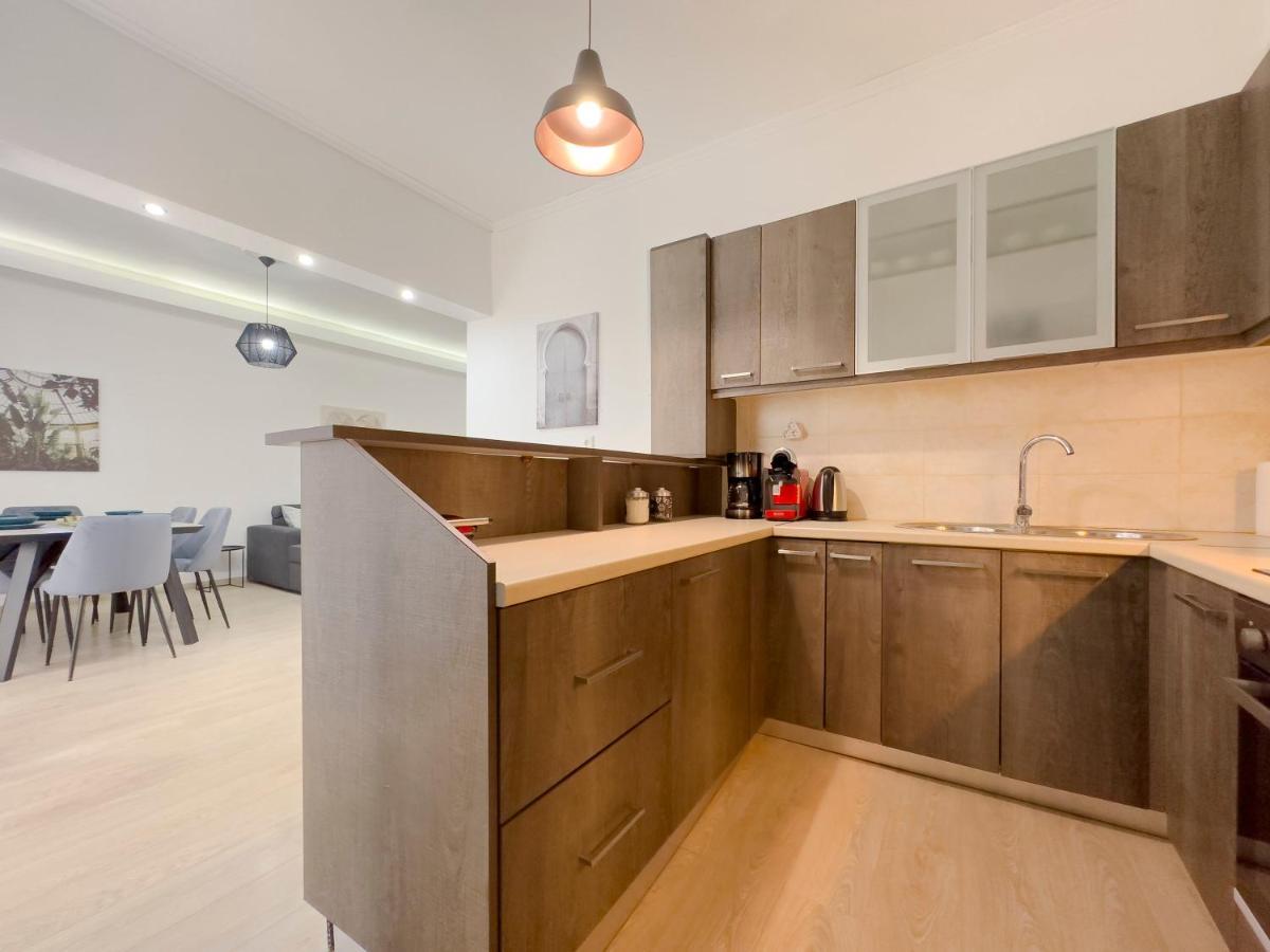 Aristotelous Spacious 109Sqm Apt In 아테네 외부 사진